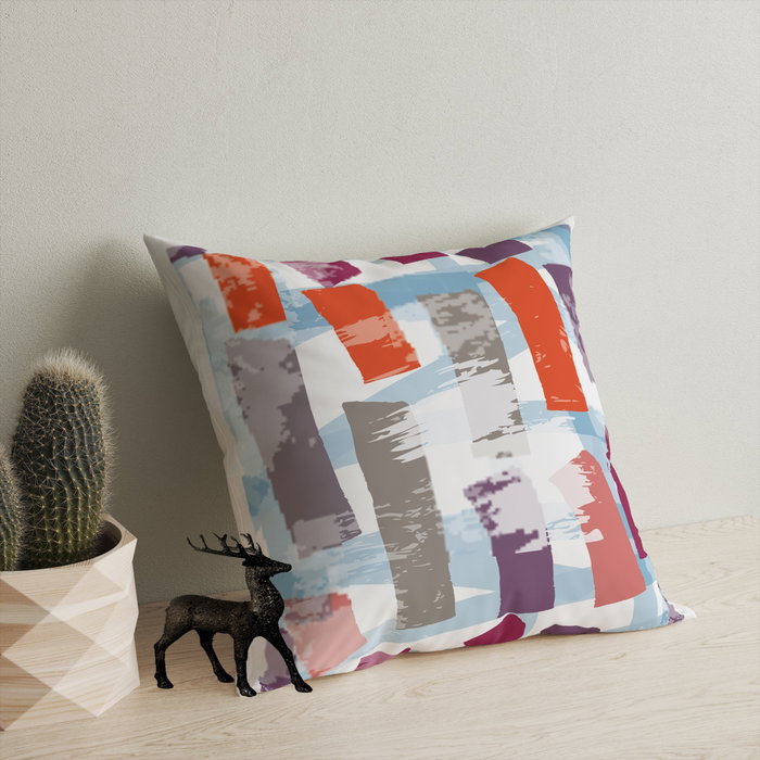 Aberto Design Cojín A11981 de Algodón y Poliéster 43x43 cm